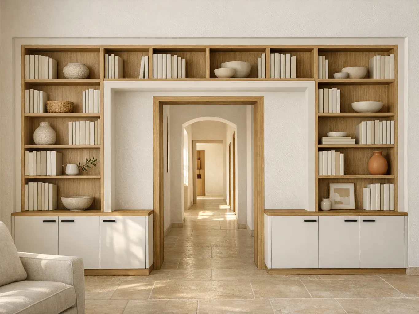 Bookcases and shelving made to measure
